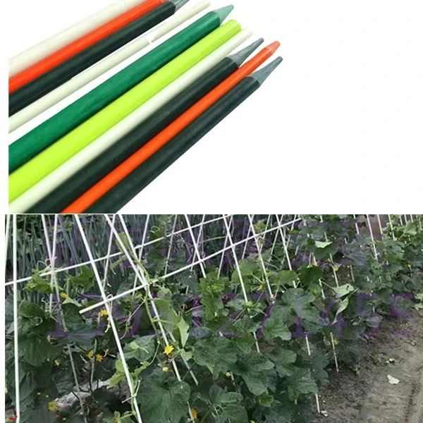 7.9mm Fiberglass Garden Plant Nursery Tomato Stakes