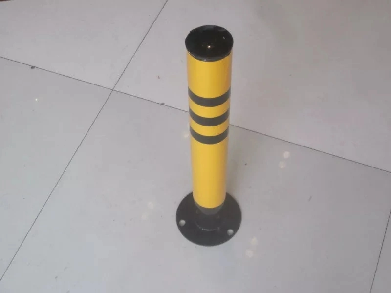 Gates and Steel Fence Metal Road Warning Post Street Block Safety Security