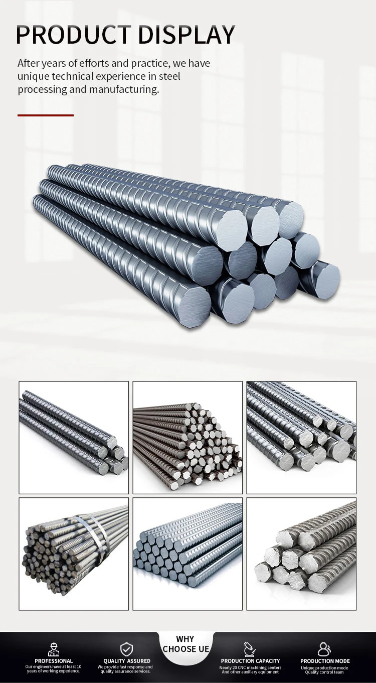 Direct Sales From Factories in China B500c 8mm 10mm 12mm HRB400 HRB500 Basalt Fiber Rebar